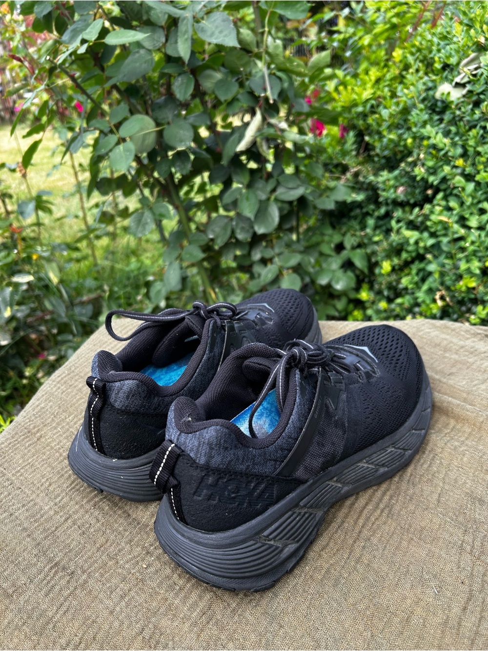 Hoka One One Gaviota II Women’s Black Running Sneakers Size 7 - Picture 8 of 16